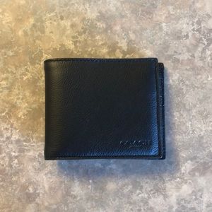 NWT Coach men’s bifold wallet